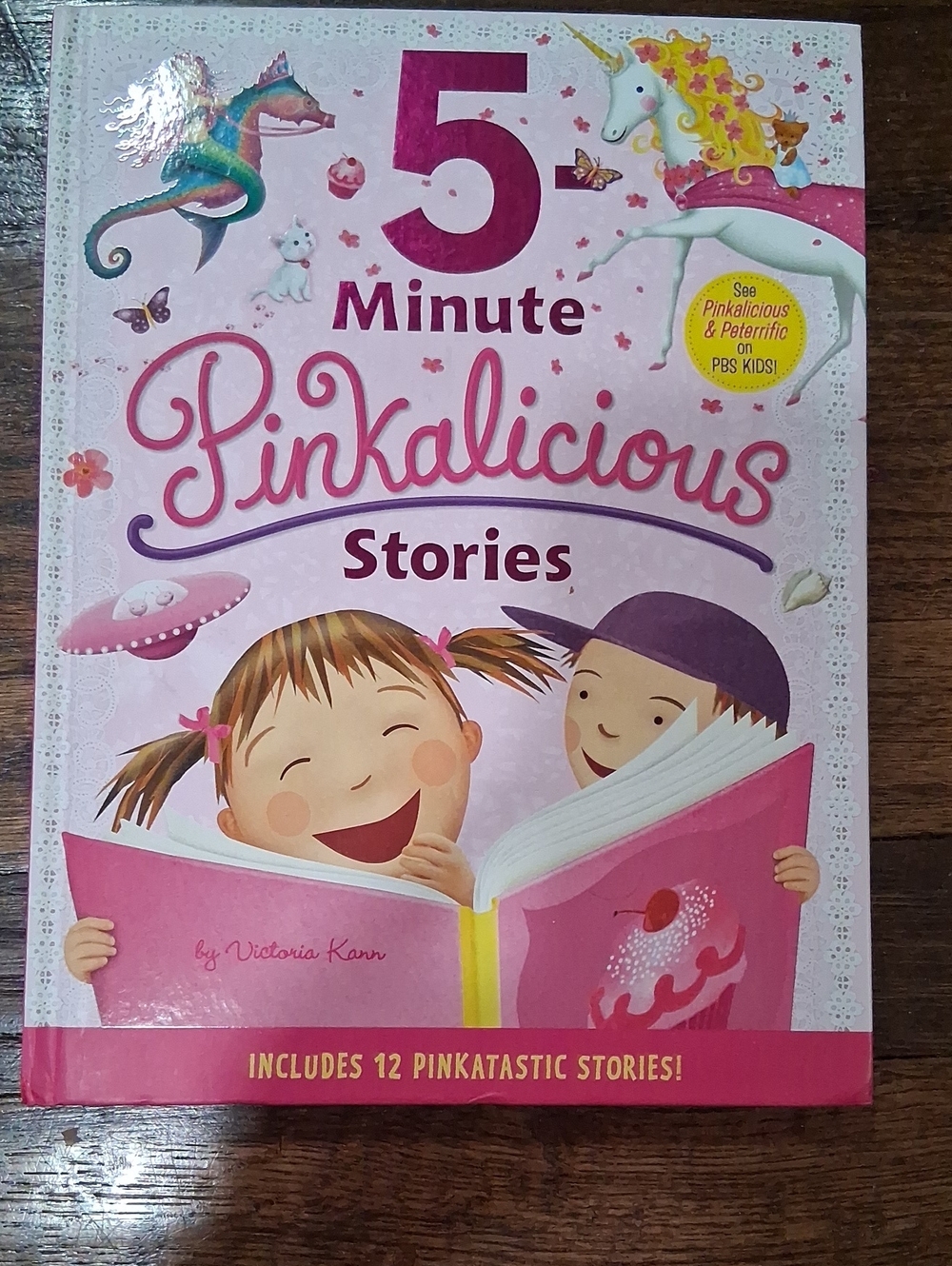Victoria K Pinkalicious Stories Picture Book - Pink, Purple, White